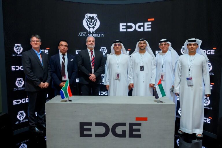 EDGE Signs MoU with ADG Mobility to Manufacture Specialised Land Systems Equipment in the UAE