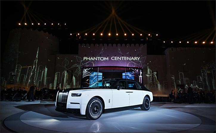 Rolls-royce motor cars dubai unveils phantom centenary private collection Rolls-royce motor cars dubai unveils phantom centenary private collection - rolls-royce motor