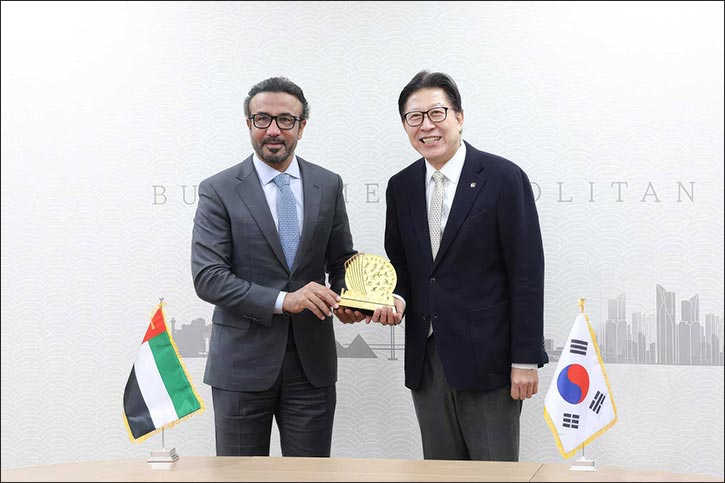 On the sidelines of 2025 World Conference on Doping in Sport H.E. Ghanim Mubarak Al Hajeri meets officials to strengthen ties between South Korea and UAE in sports sector On the sidelines of 2025 World Conference on Doping in Sport H.E. Ghanim Mubarak Al Hajeri meets officials to strengthen ...