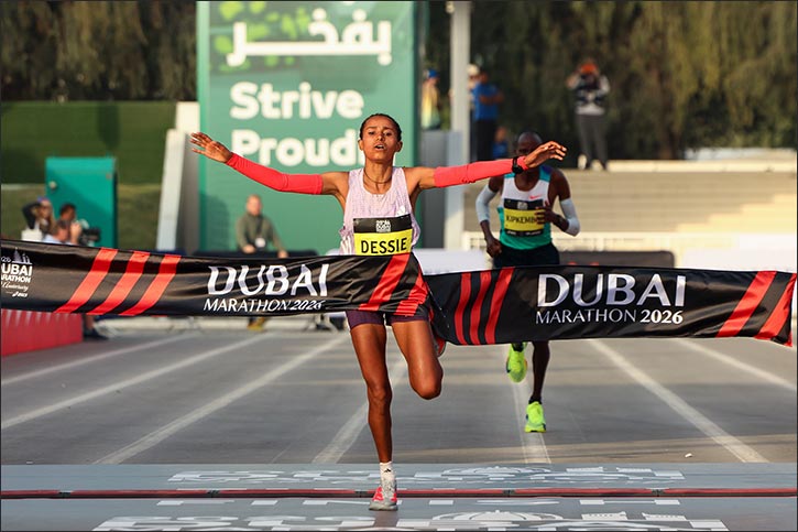 Melak and dessie shine at 25th dubai marathon Melak and dessie shine at 25th dubai marathon - melak dessie