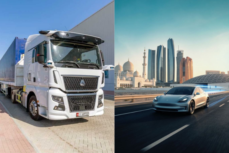 Abu Dhabi begins Tesla road trials, autonomous truck operations - dhabi begins