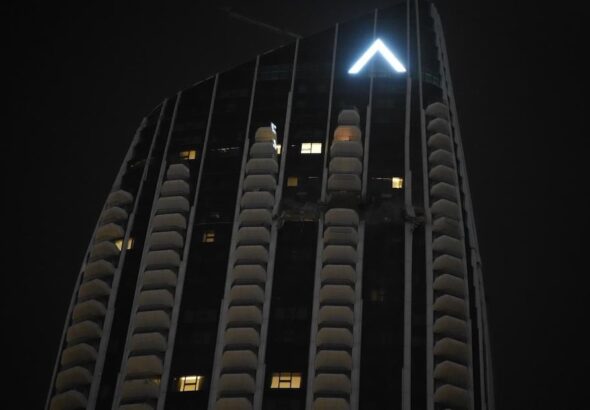 Dubai fire brought under control amid drone incident near Creek Harbour - dubai fire