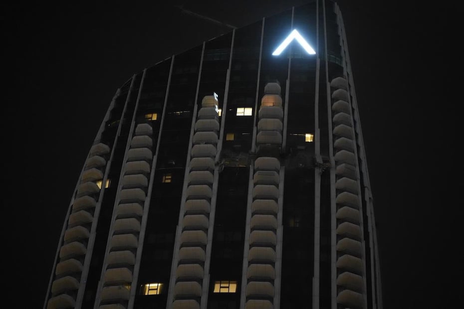 Dubai fire brought under control amid drone incident near Creek Harbour - dubai fire