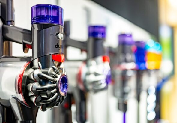 Dyson hit by £440m sales drop as Trump tariffs bite - dyson sales