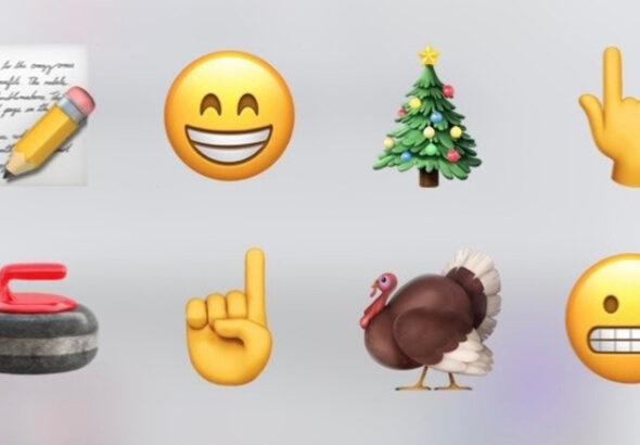 What's Written On iOS' Paper Emojis Pays Homage To Classic Apple Commercials - what's written