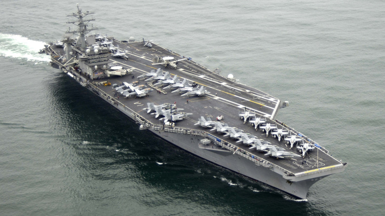 USS Nimitz Was Cruising To Retirement Until The Navy Changed Its Route - nimitz cruising