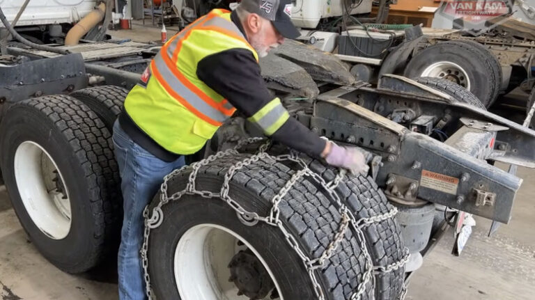 Why Do Most Truckers Choose Snow Chains Over Winter Tires? - most truckers