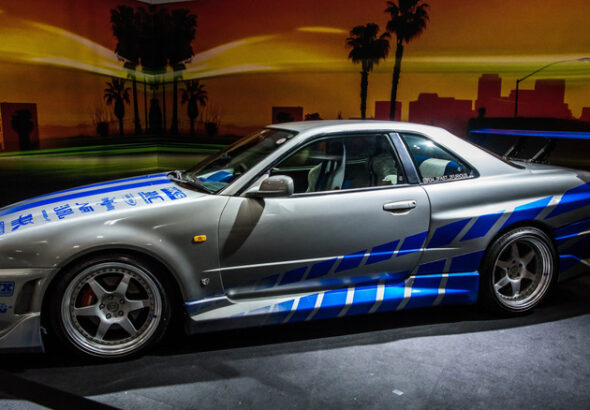 How A Second-Story Living Room Became Home For Paul Walker's Nissan Skyline - second-story living