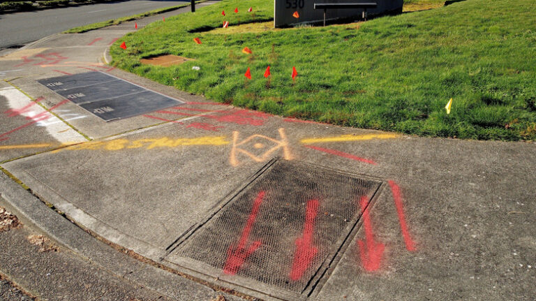 What Should You Do If You Find Utility Markings On Your Driveway? - what find