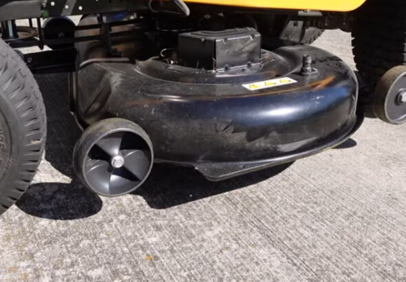 Should Mower Deck Wheels Touch The Ground? - mower deck