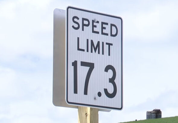 If You See A Decimal Point On A Speed Limit Sign, There's A Good Reason Why - decimal point