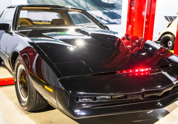 How The 'Knight Rider' Pontiac Trans-Am Got A Speeding Ticket While Sitting In A Museum - 'knight rider'