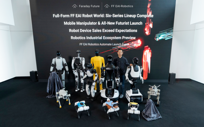 Faraday Future Unveils Second-Half Launch of FF EAI Robot World, Introducing New Humanoid Robot and Industrial Robotics Ec...