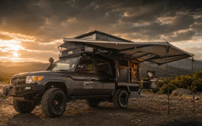 This Conversion Camper Lets Four Sleep On Two Big Beds In A Toyota Land Cruiser - conversion camper
