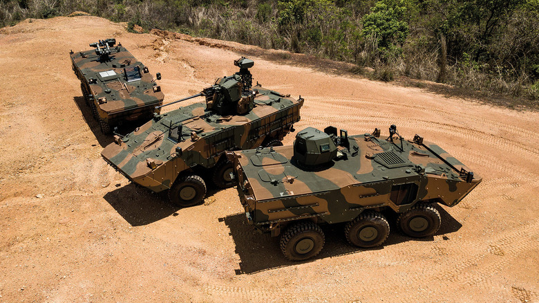 This Brazilian Armored Vehicle Is A 40,000 Pound Amphibious Beast - brazilian armored