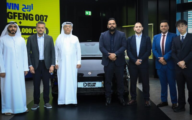 Dream Dubai and ENOC Partner with Dongfeng UAE to Give Away Eight Dongfeng 007 Vehicles in the Dubai Summer Surprises Mega...