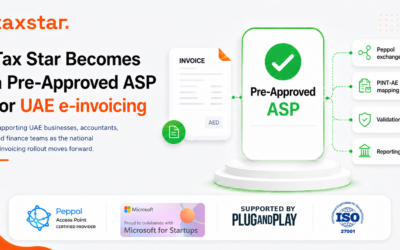 Tax Star Receives Pre-Approved Status from UAE Ministry of Finance as Official E-Invoicing Service Provider - star receives
