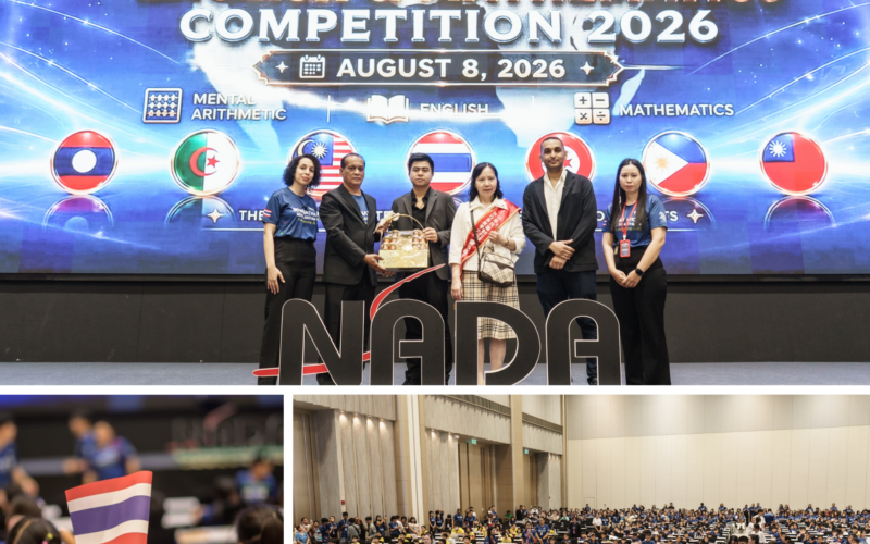 Wonder Kids and NADA Host International Mental Arithmetic, English Spelling and Mathematics 2026 Competition in Thailand -...