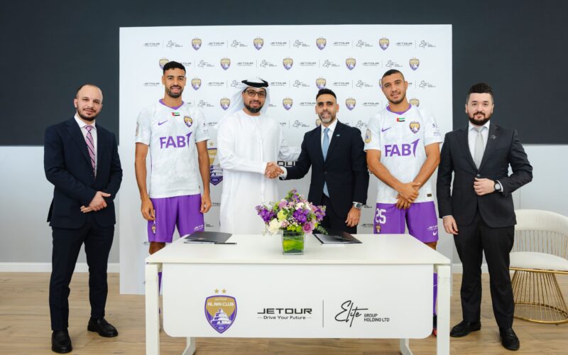 Jetour UAE and Elite Group Holding Renew Strategic Partnership with Al Ain Football Club - jetour elite
