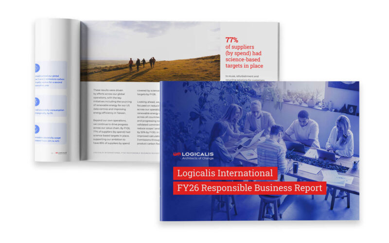 LOGICALIS ACCELERATES SUSTAINABILITY PROGRESS IN FY26 RESPONSIBLE BUSINESS REPORT - logicalis accelerates